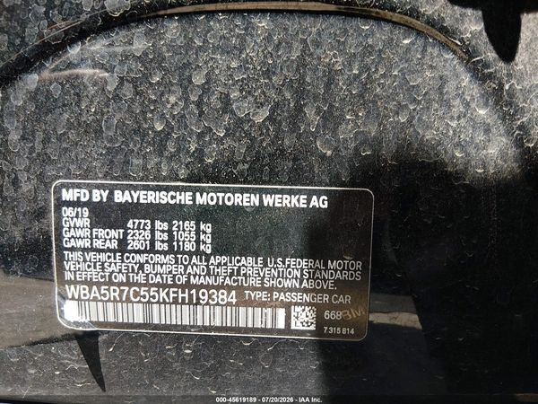 2019 BMW 330I XDRIVE