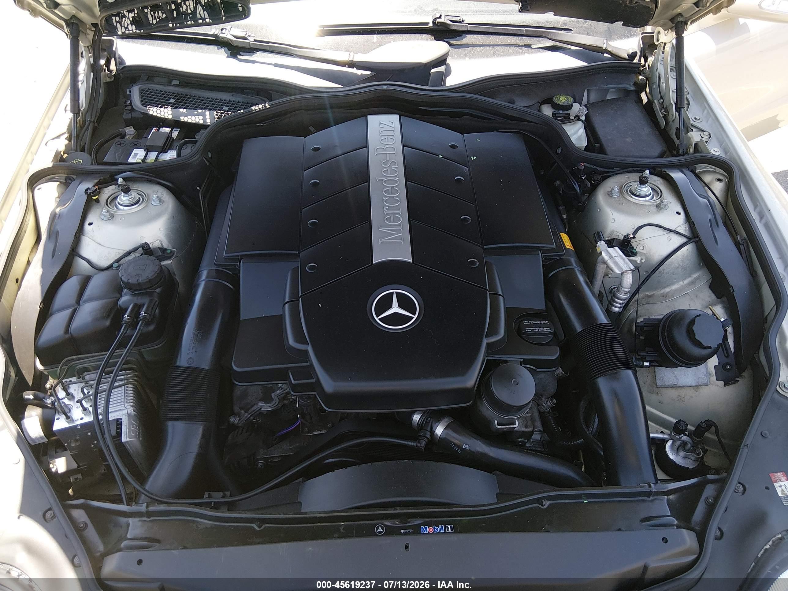 2003 MERCEDES-BENZ SL 500 SL500