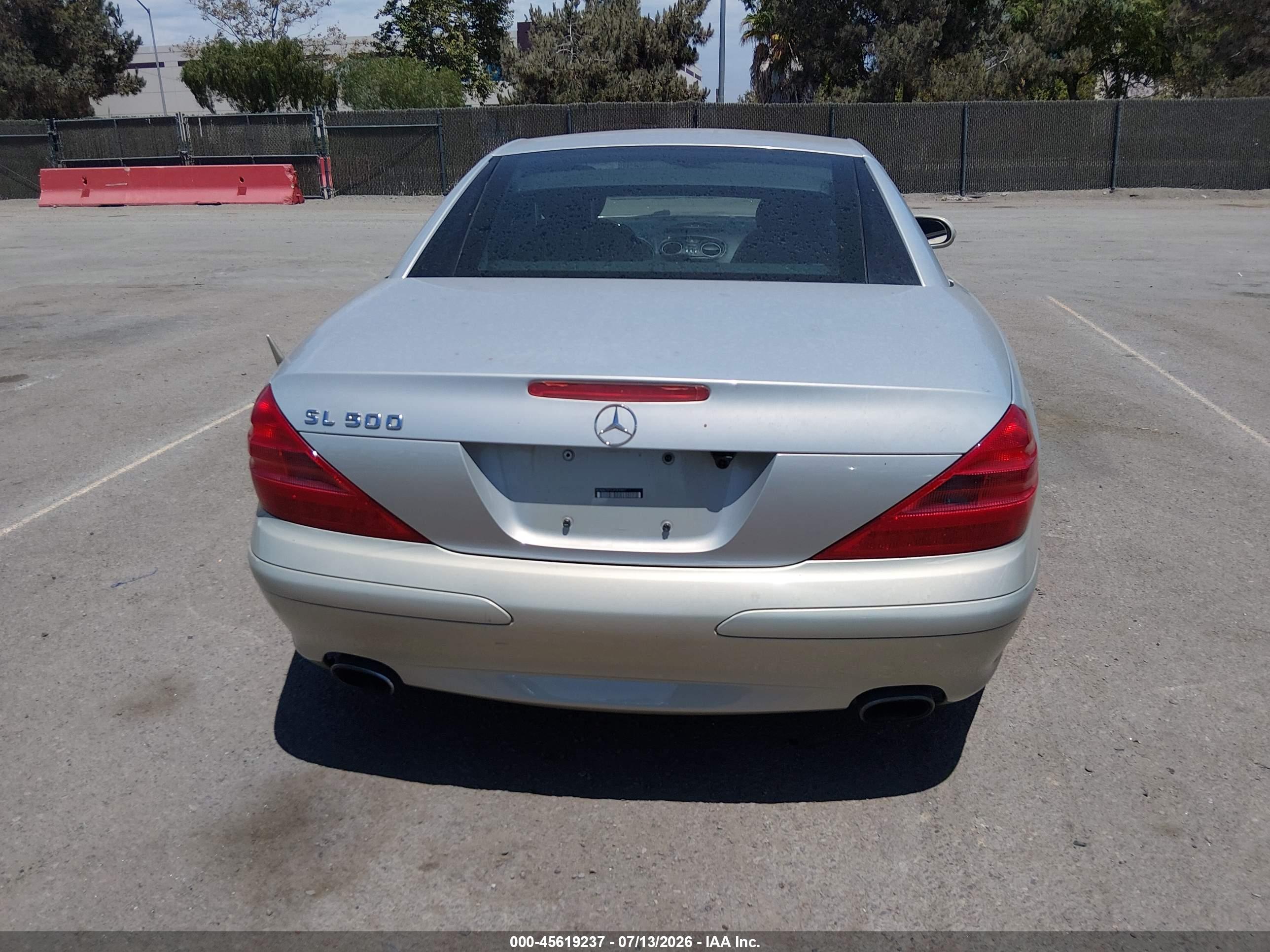 2003 MERCEDES-BENZ SL 500 SL500