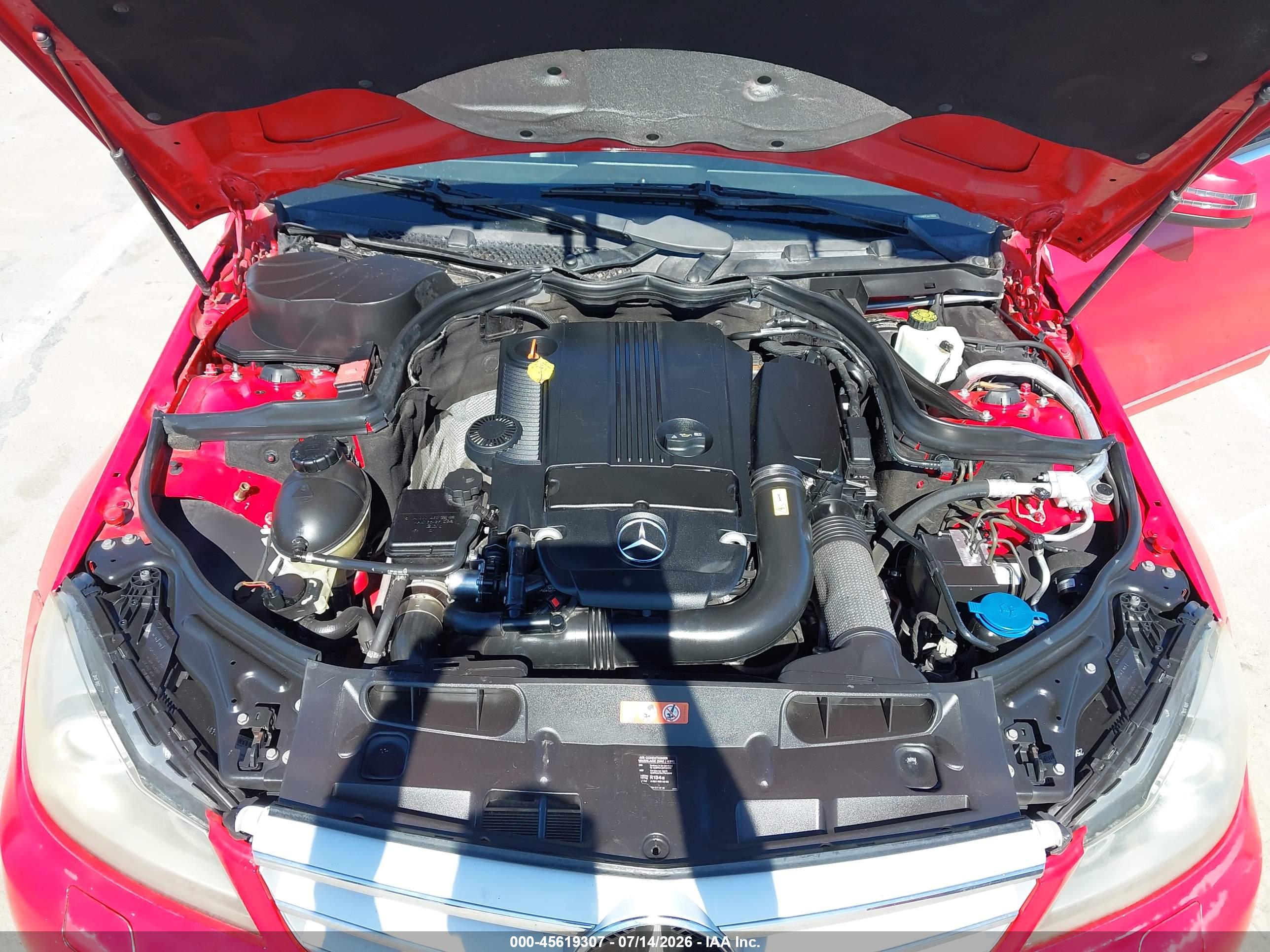 2012 MERCEDES-BENZ C 250 C250