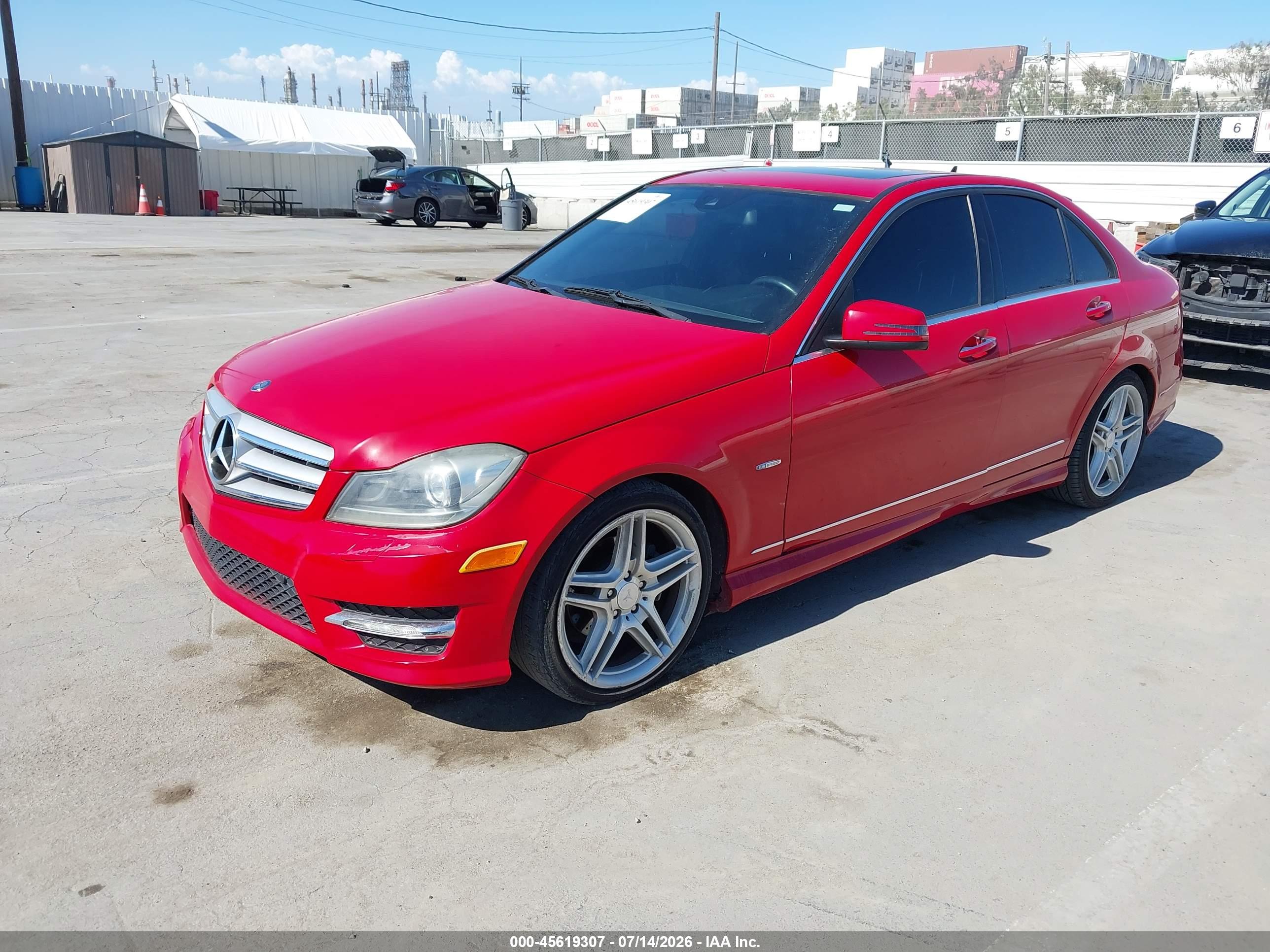 2012 MERCEDES-BENZ C 250 C250