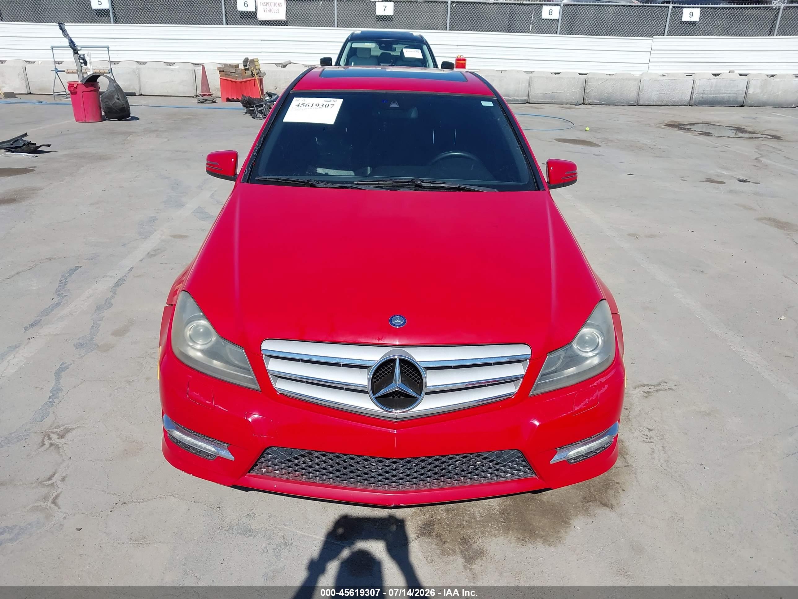 2012 MERCEDES-BENZ C 250 C250