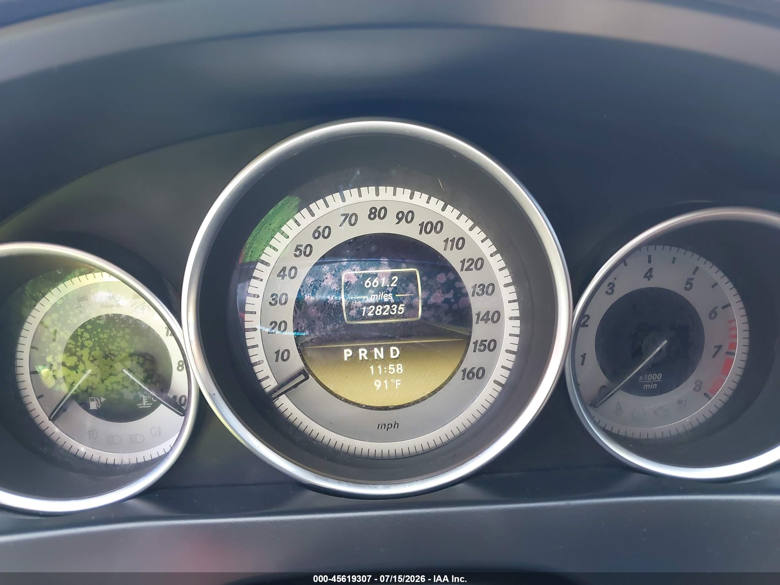 2012 MERCEDES-BENZ C 250 C250