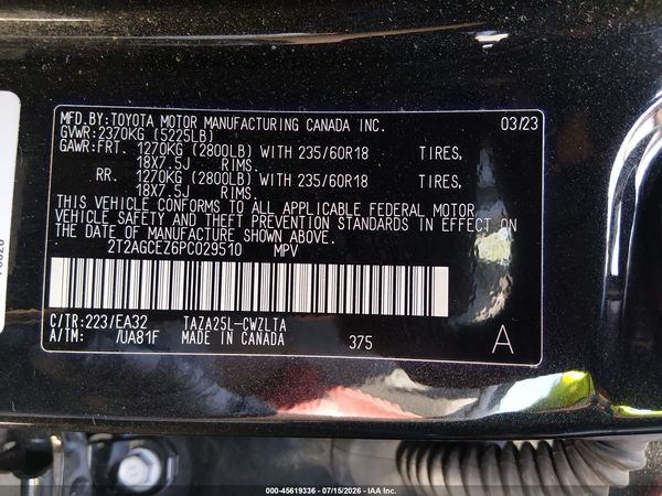 2023 LEXUS NX 350 350 Base