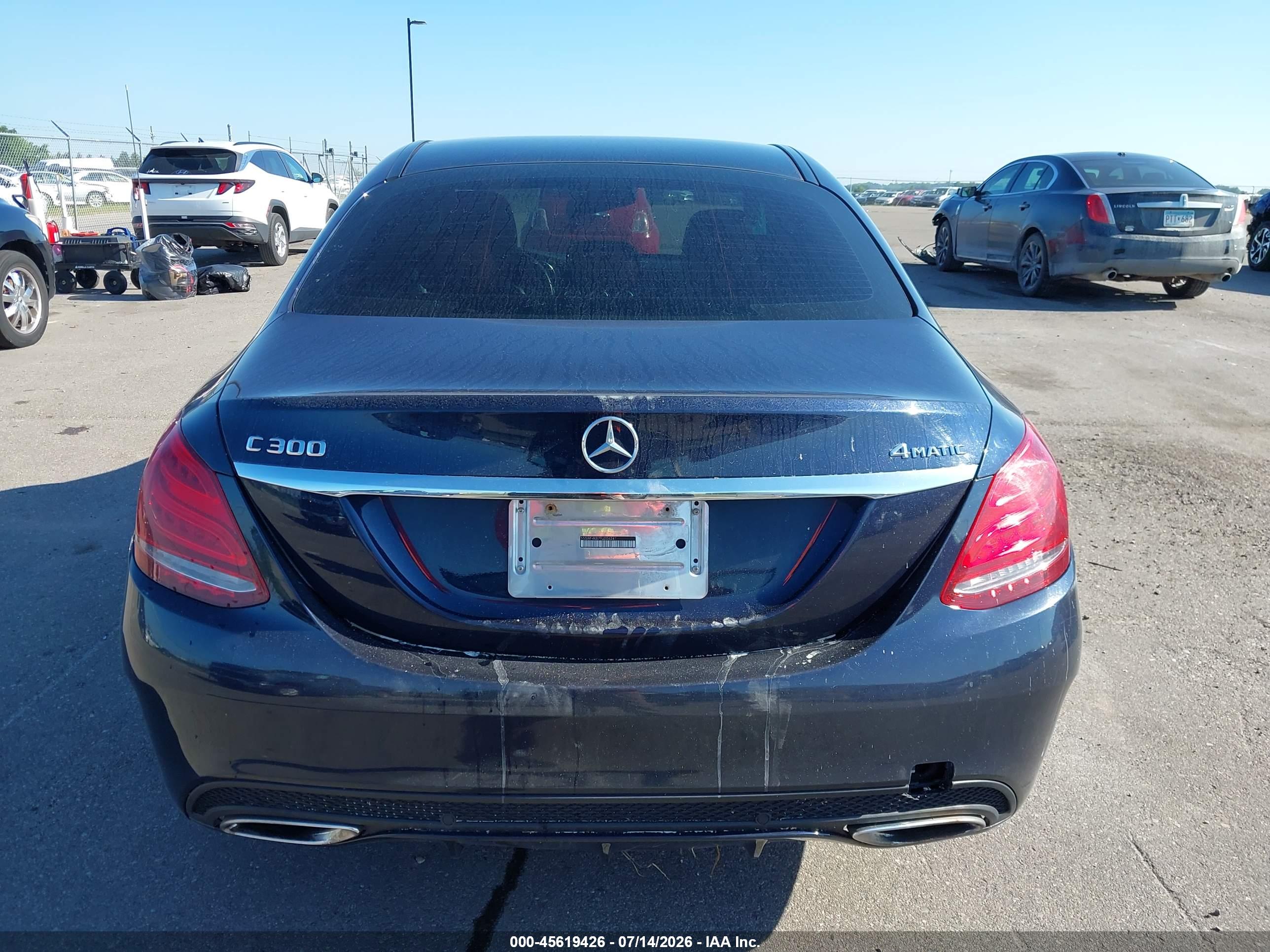 2015 MERCEDES-BENZ C 300 SPORT 4MATIC
