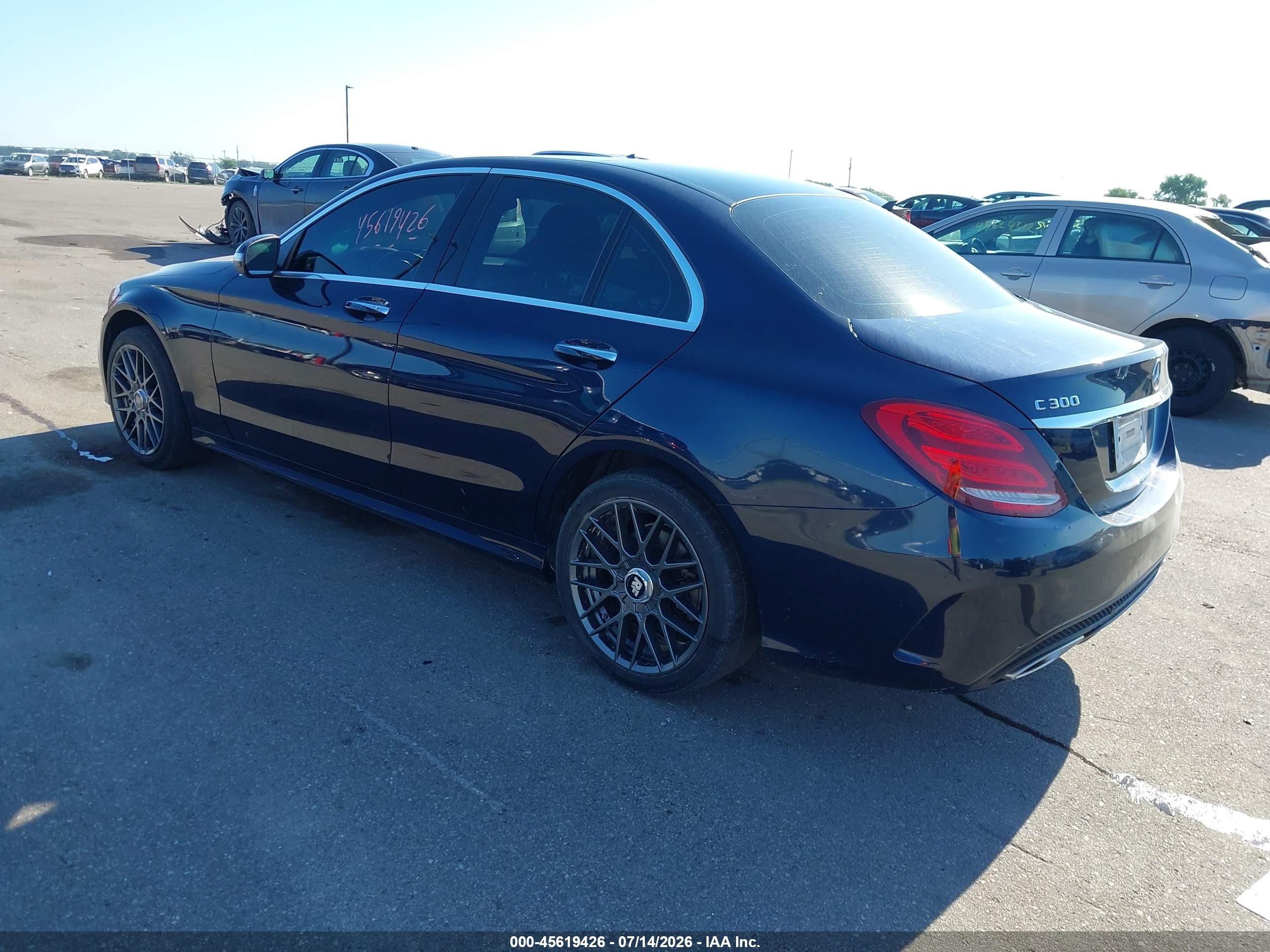 2015 MERCEDES-BENZ C 300 SPORT 4MATIC