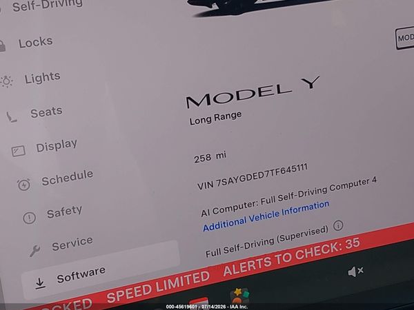 2026 TESLA MODEL Y