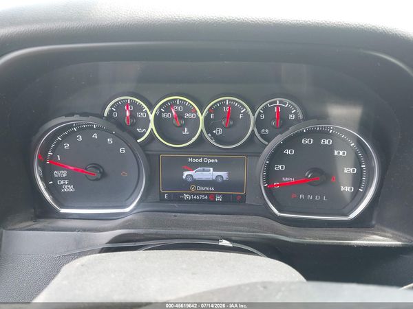 2021 CHEVROLET SILVERADO 1500 4WD  SHORT BED LT — I7
