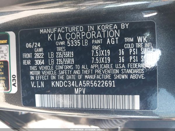 2024 KIA EV6 WIND