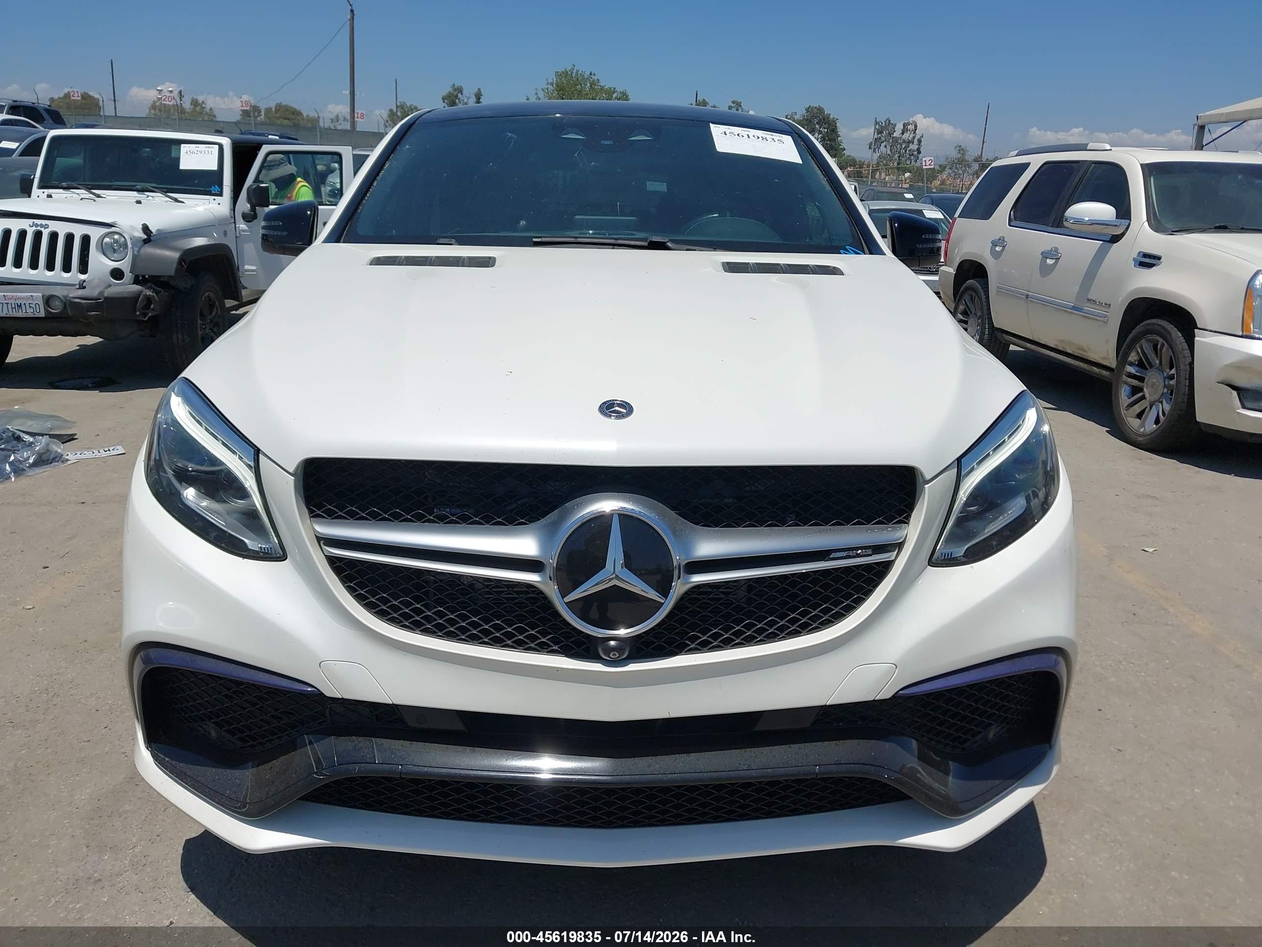 2018 MERCEDES-BENZ AMG GLE 63 COUPE S 4MATIC