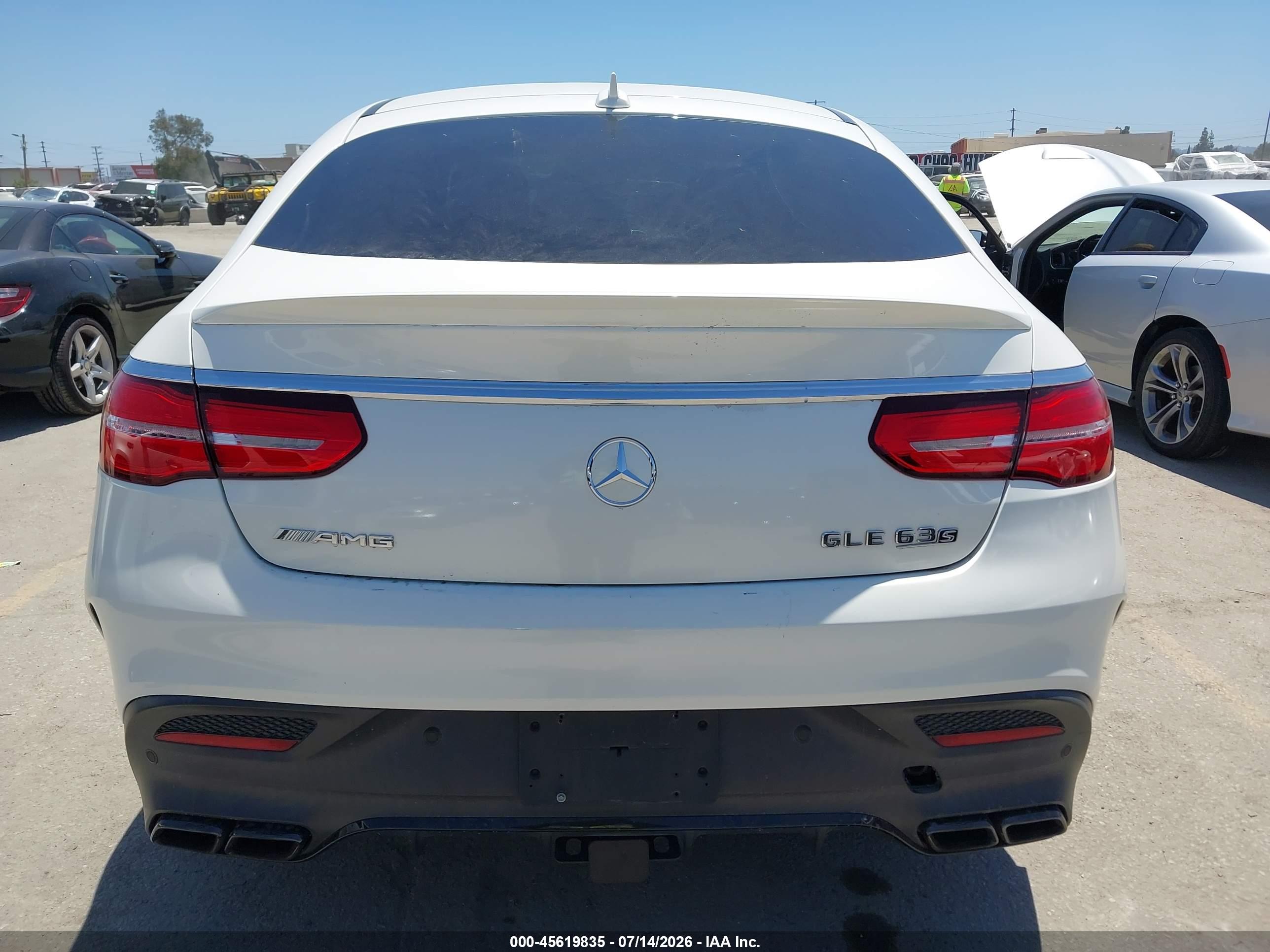 2018 MERCEDES-BENZ AMG GLE 63 COUPE S 4MATIC