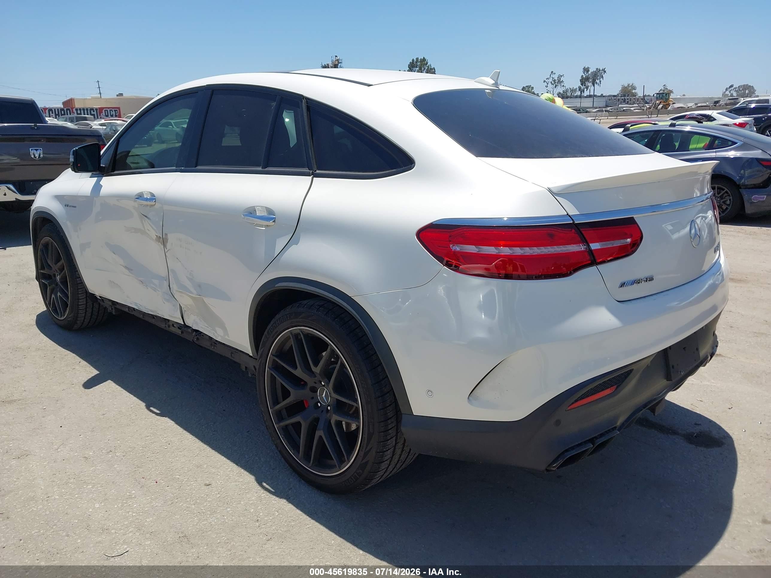 2018 MERCEDES-BENZ AMG GLE 63 COUPE S 4MATIC