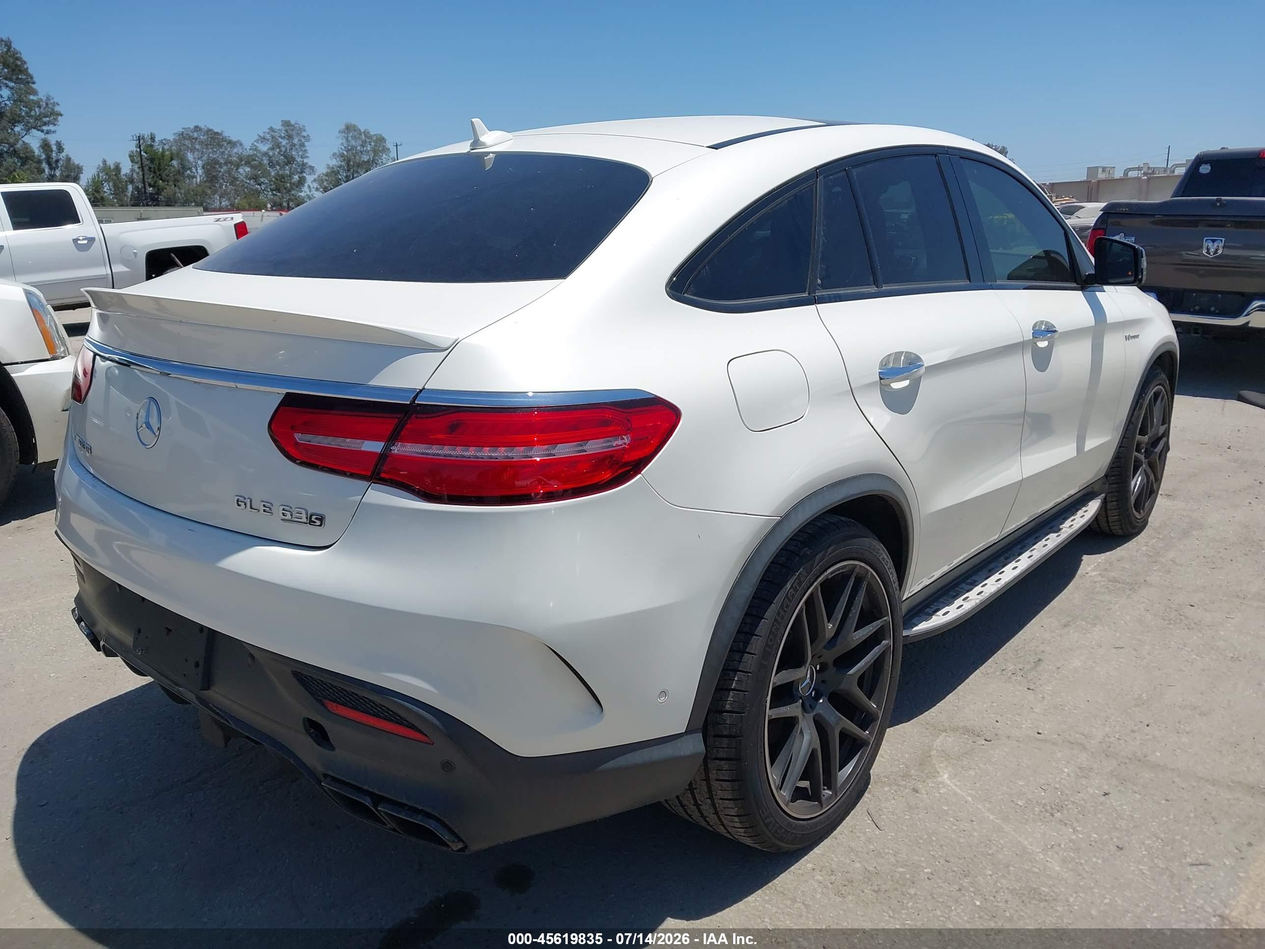 2018 MERCEDES-BENZ AMG GLE 63 COUPE S 4MATIC