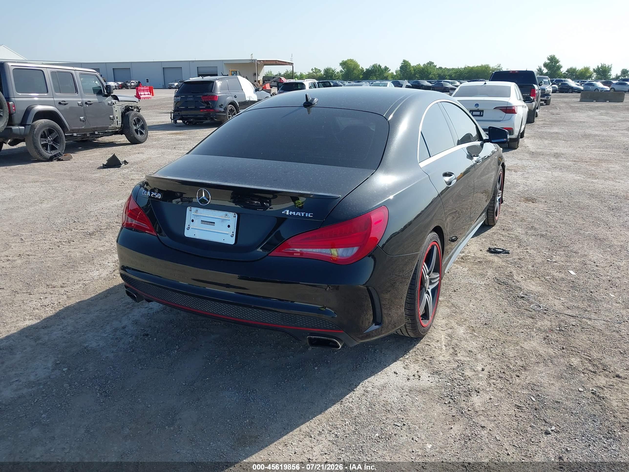 2016 MERCEDES-BENZ CLA 250 CLA250-4M