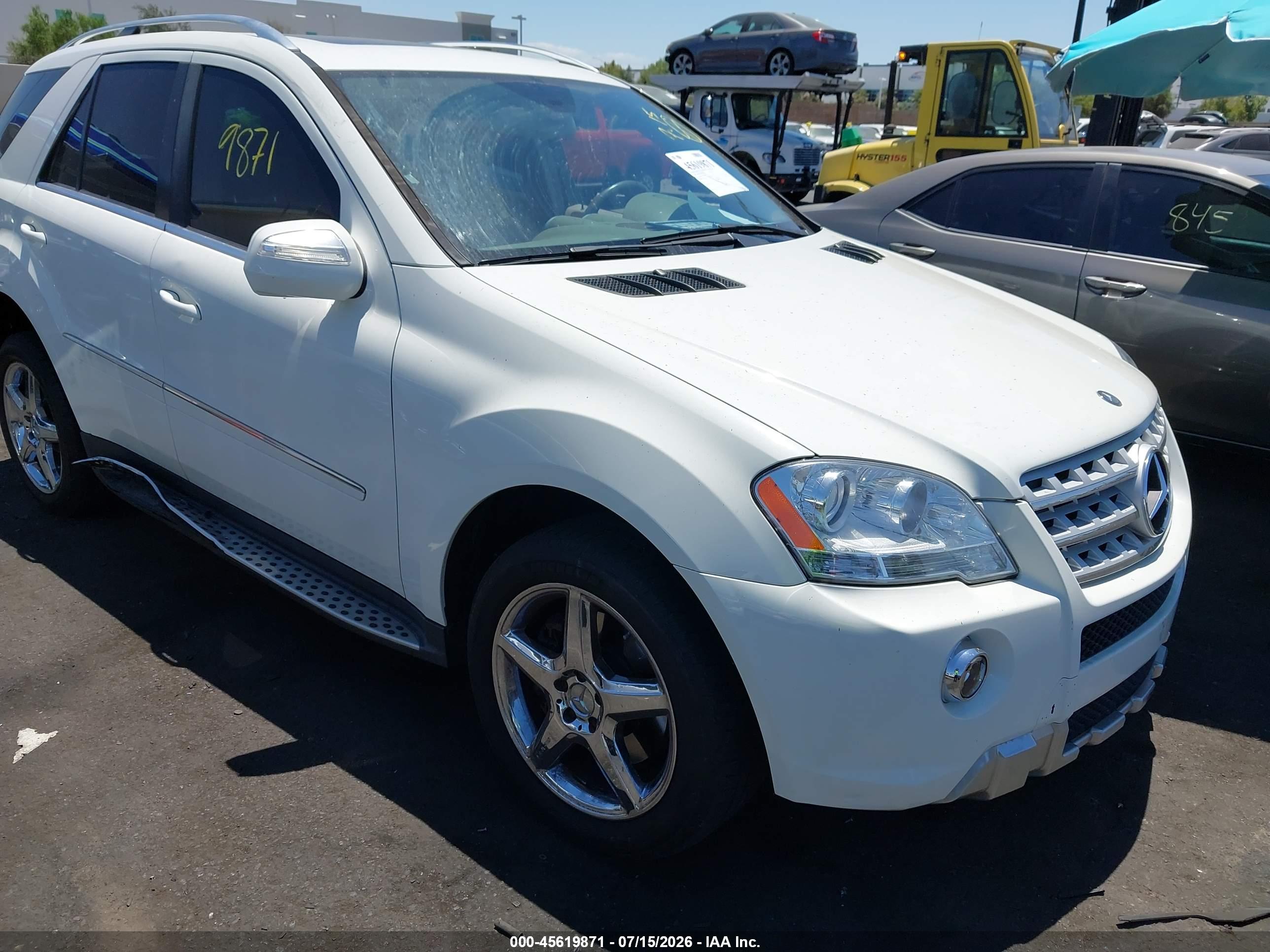 2009 MERCEDES-BENZ ML 550 ML550  4-M
