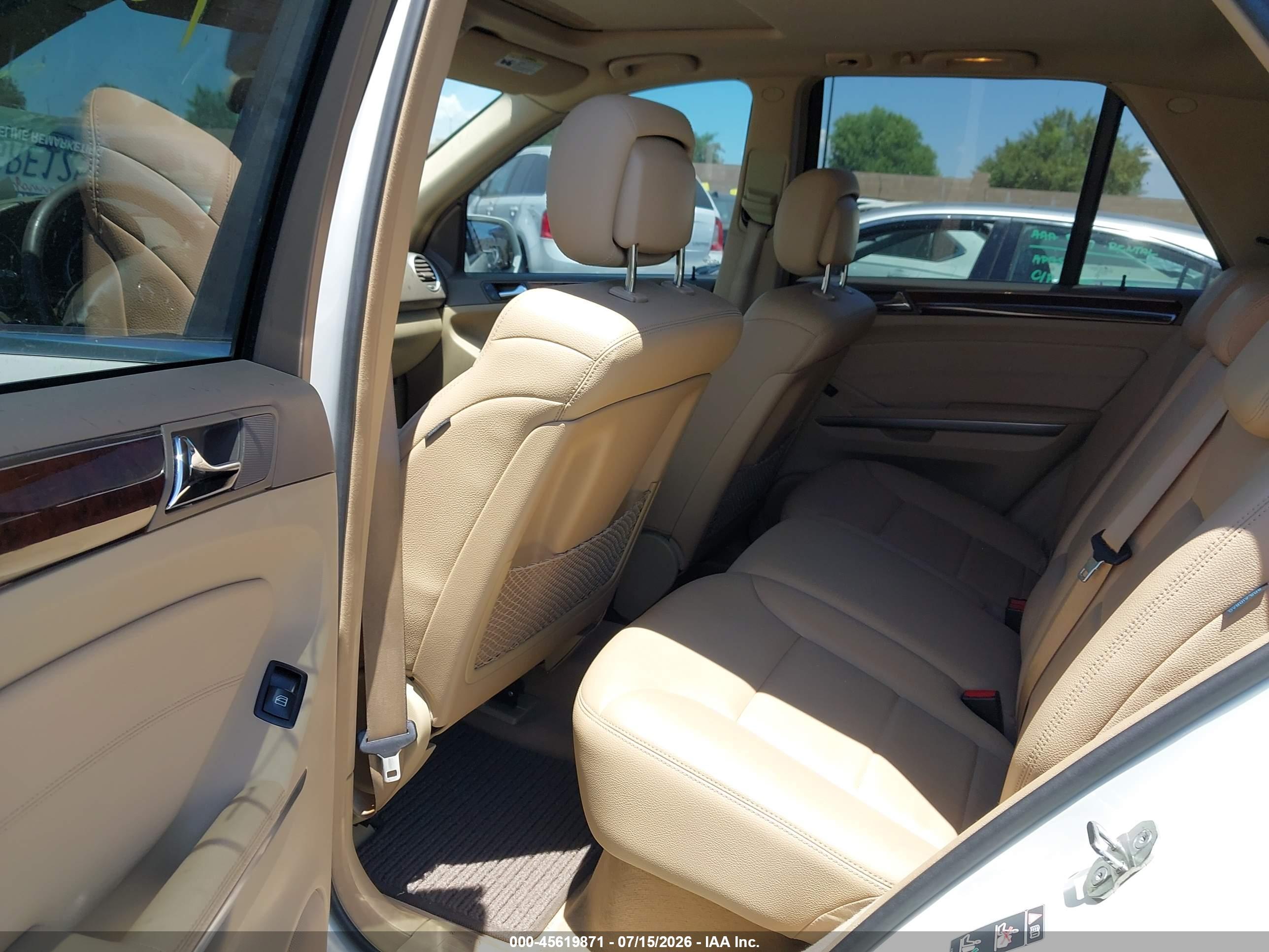 2009 MERCEDES-BENZ ML 550 ML550  4-M