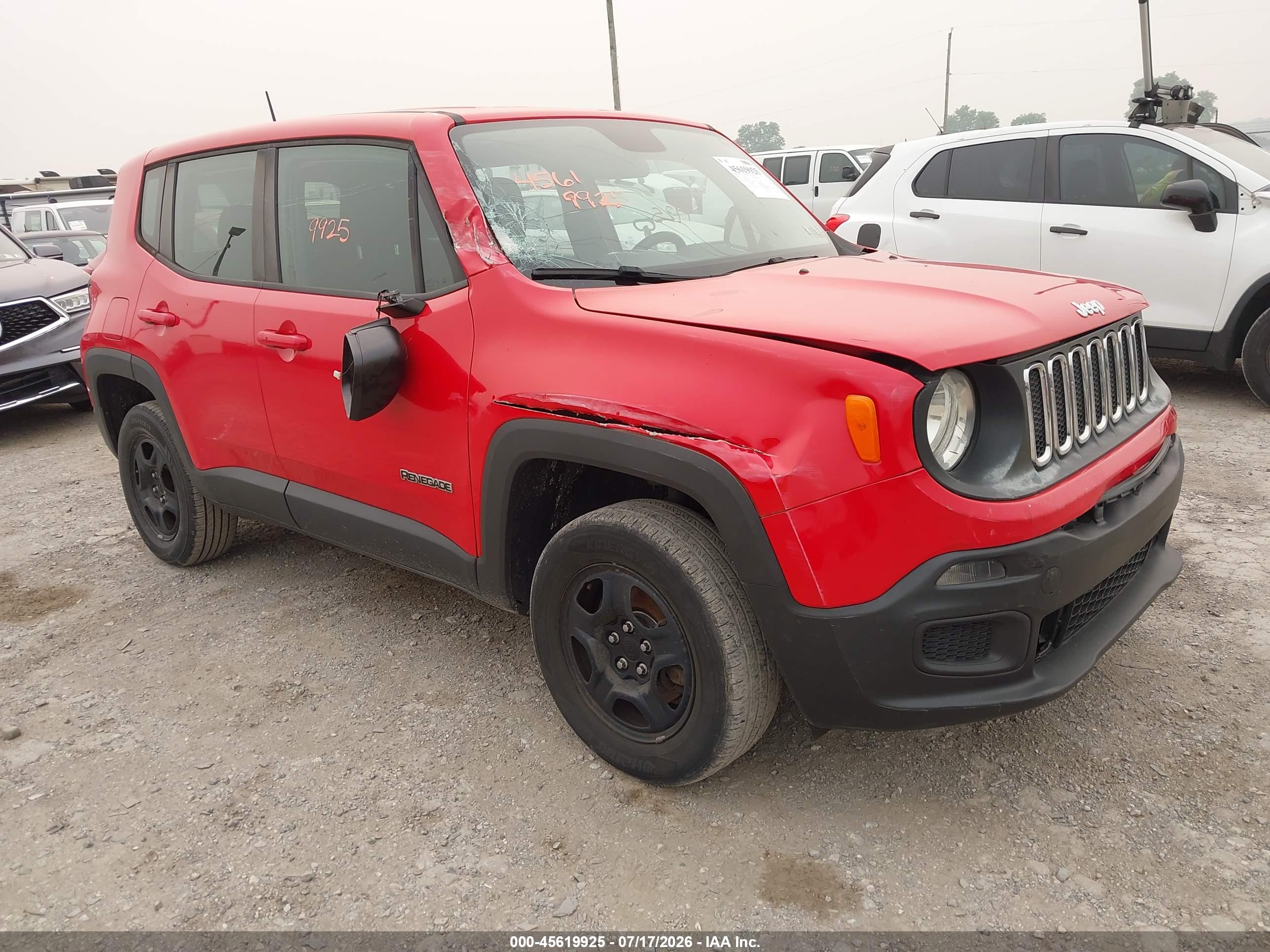 2016 JEEP RENEGADE SPORT
