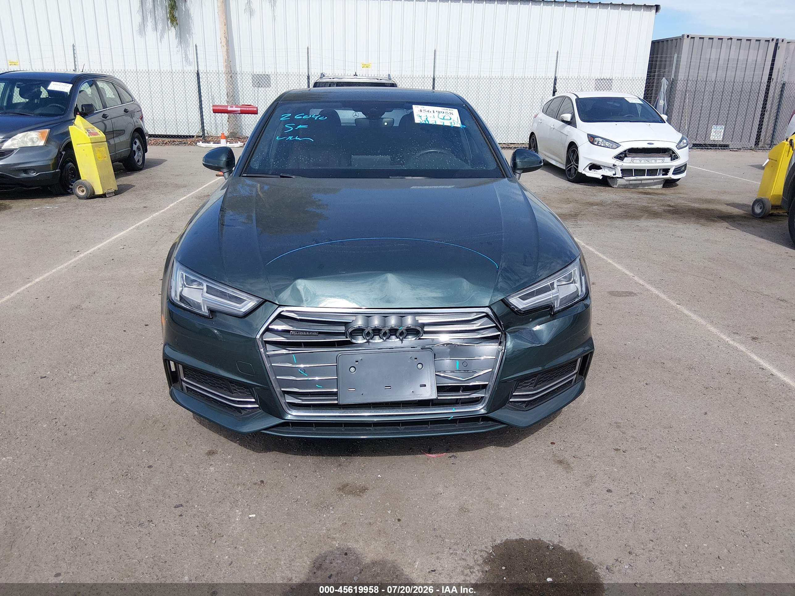 2017 AUDI A4 PREMIUM PLUS