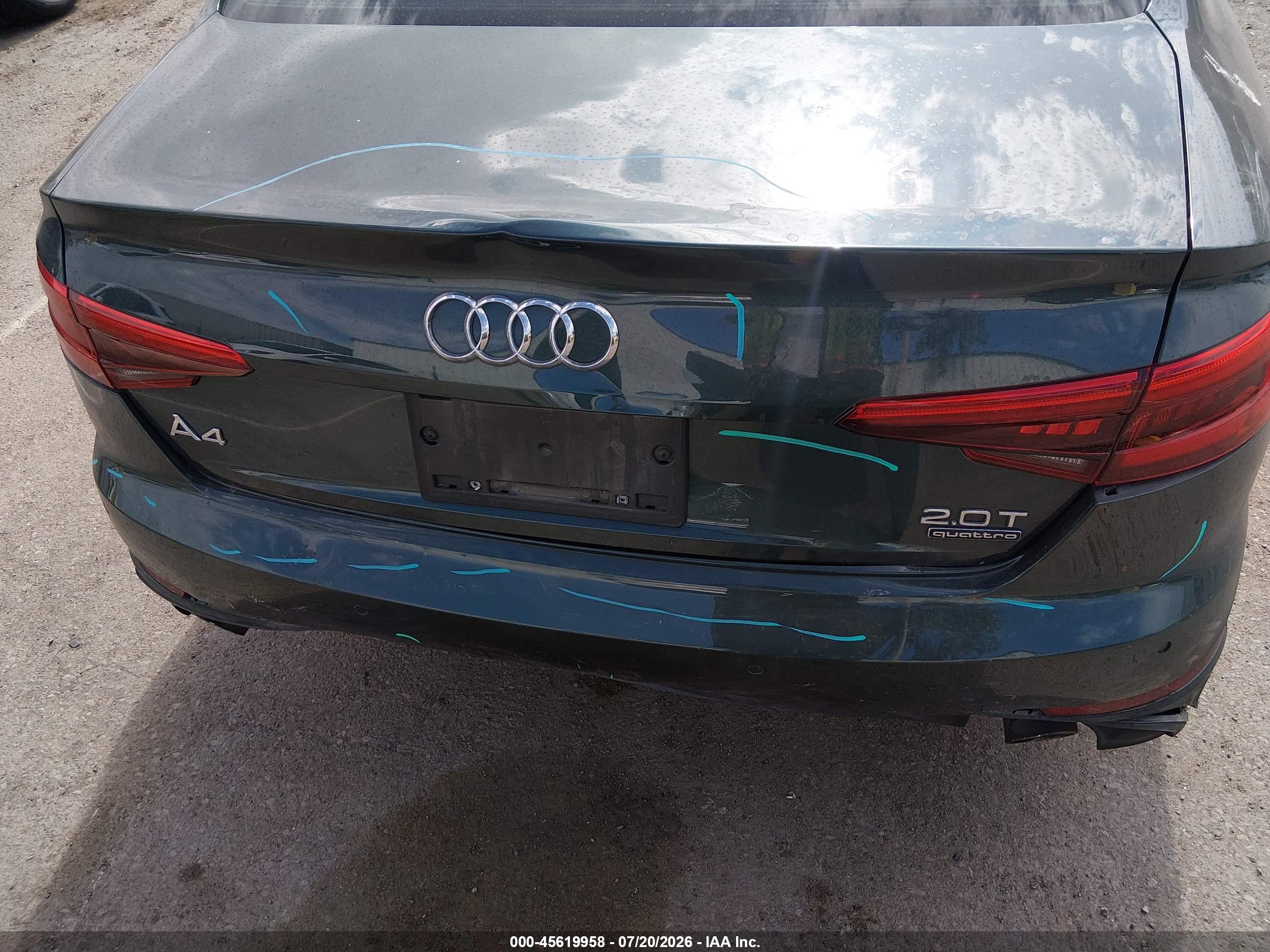 2017 AUDI A4 PREMIUM PLUS