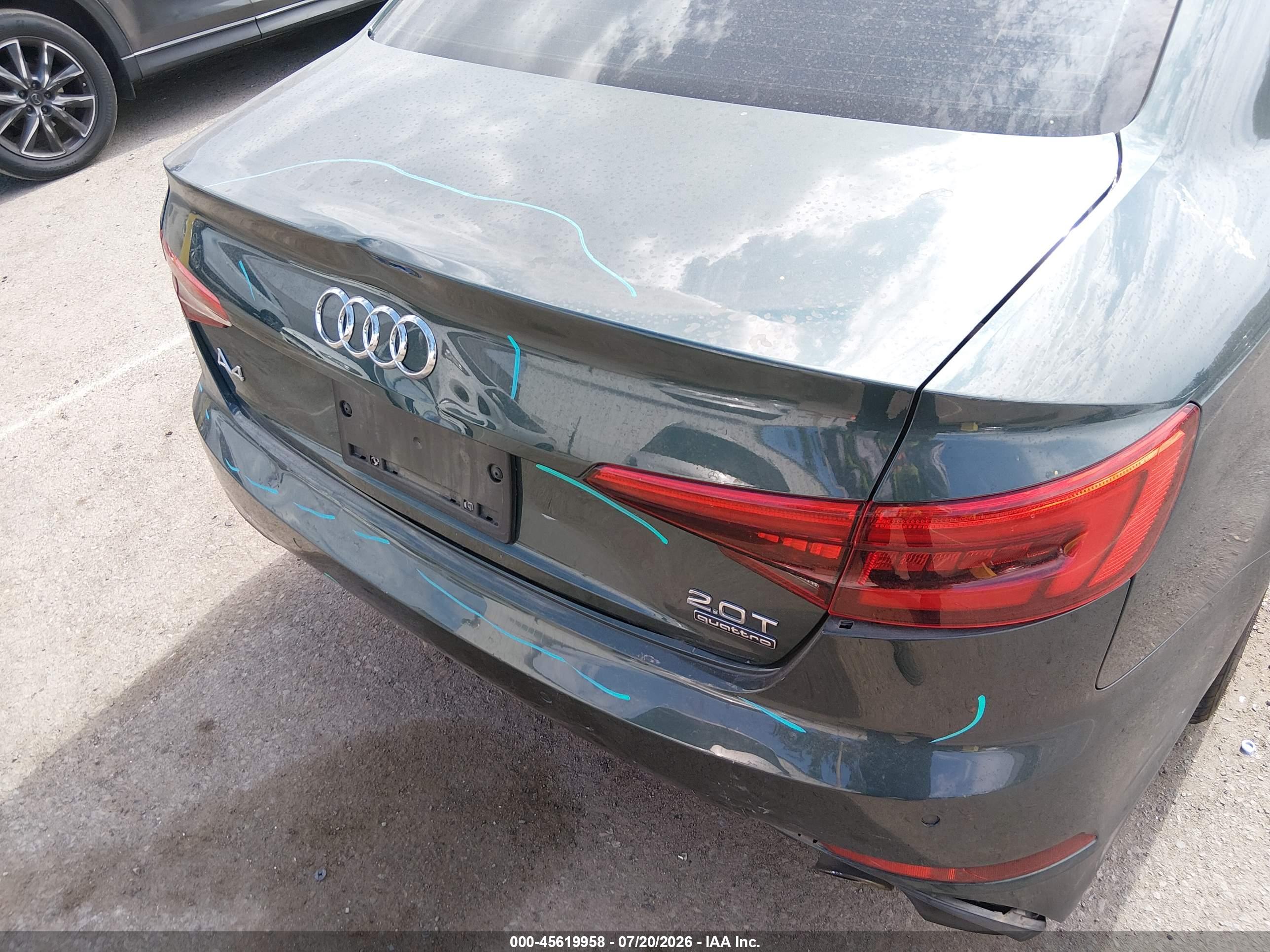 2017 AUDI A4 PREMIUM PLUS