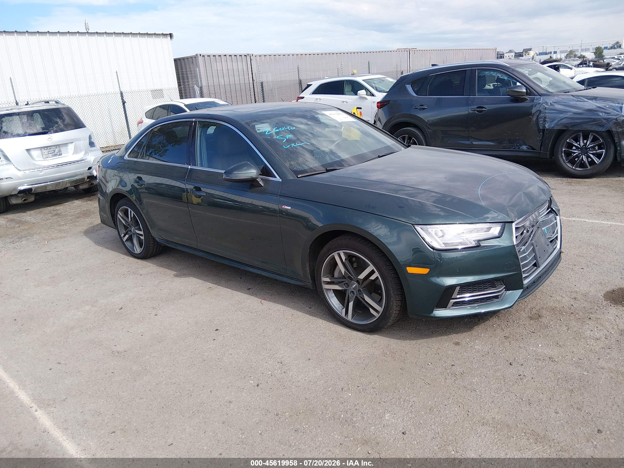 2017 AUDI A4 PREMIUM PLUS