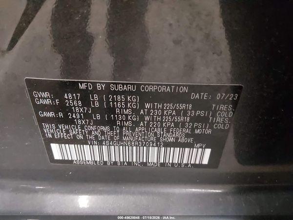 2024 SUBARU CROSSTREK LIMITED — I9
