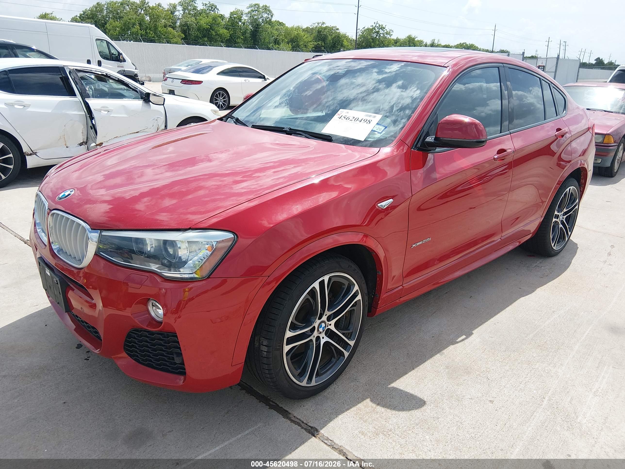 2018 BMW X4 XDRIVE28I