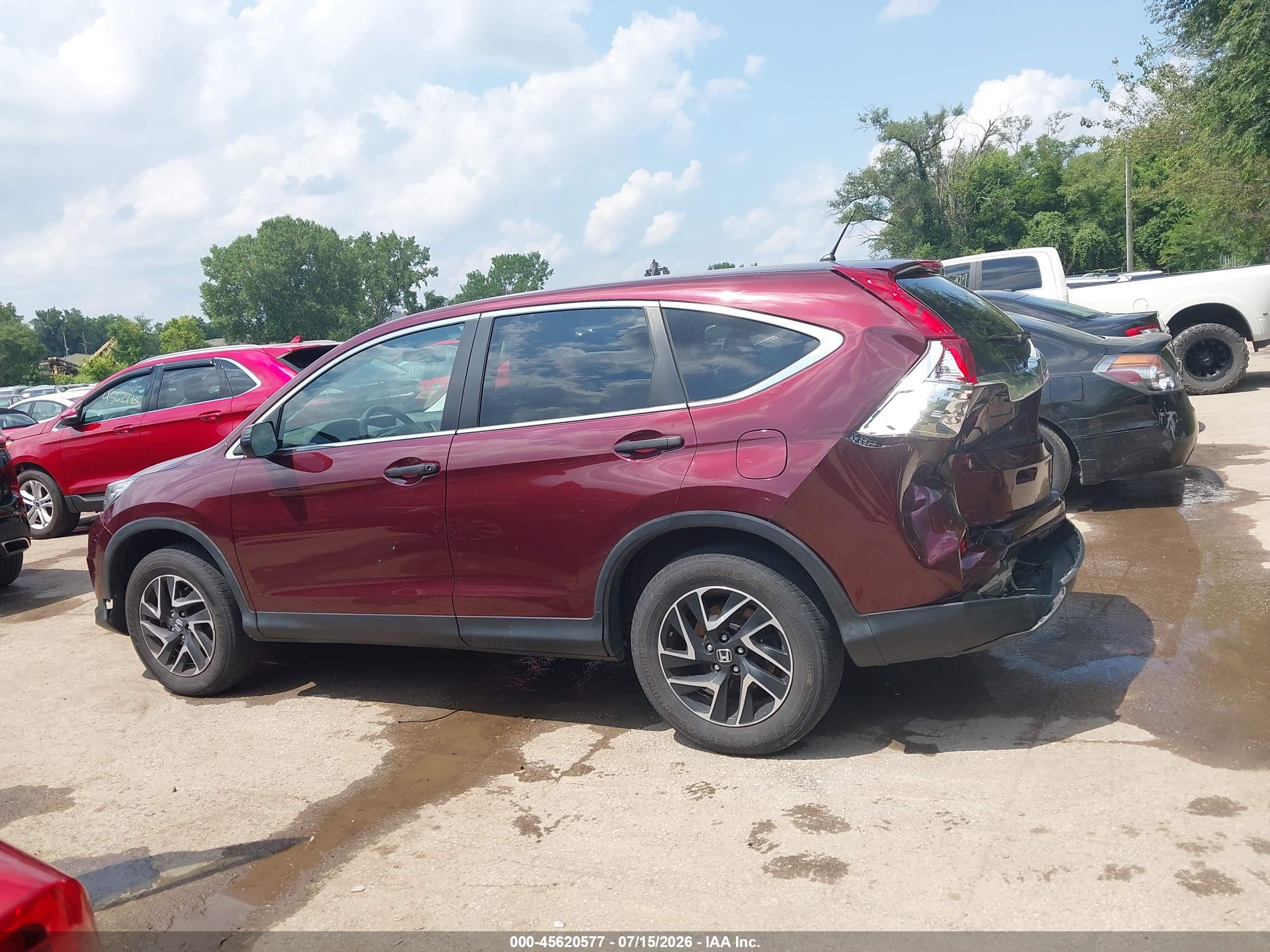 2016 HONDA CR-V SE