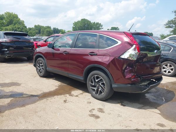 2016 HONDA CR-V SE