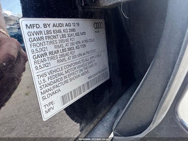 2020 AUDI Q7