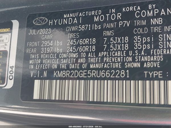 2024 HYUNDAI PALISADE SEL