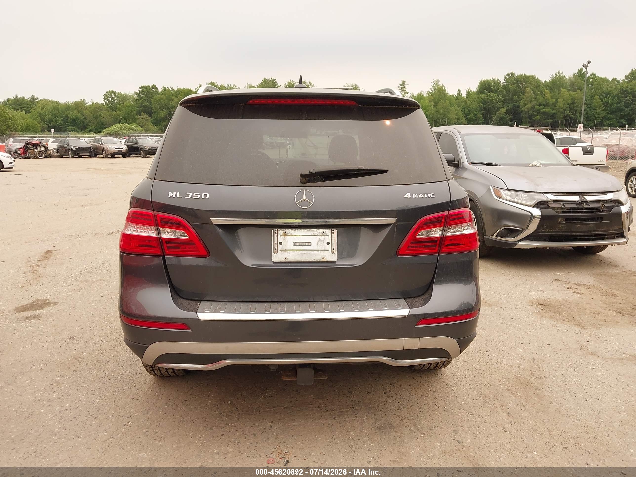 2014 MERCEDES-BENZ ML 350 ML350 4-MATIC