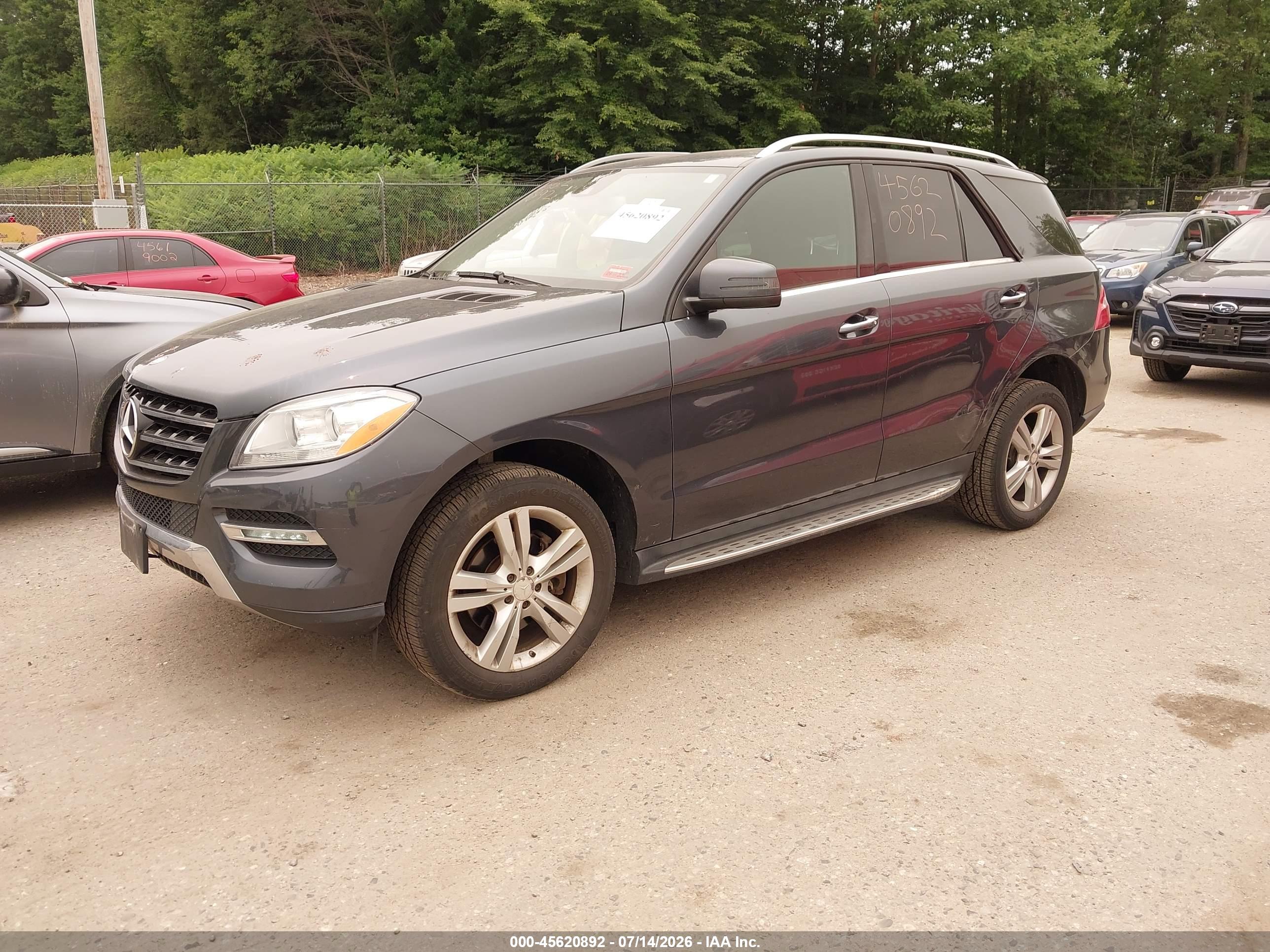 2014 MERCEDES-BENZ ML 350 ML350 4-MATIC