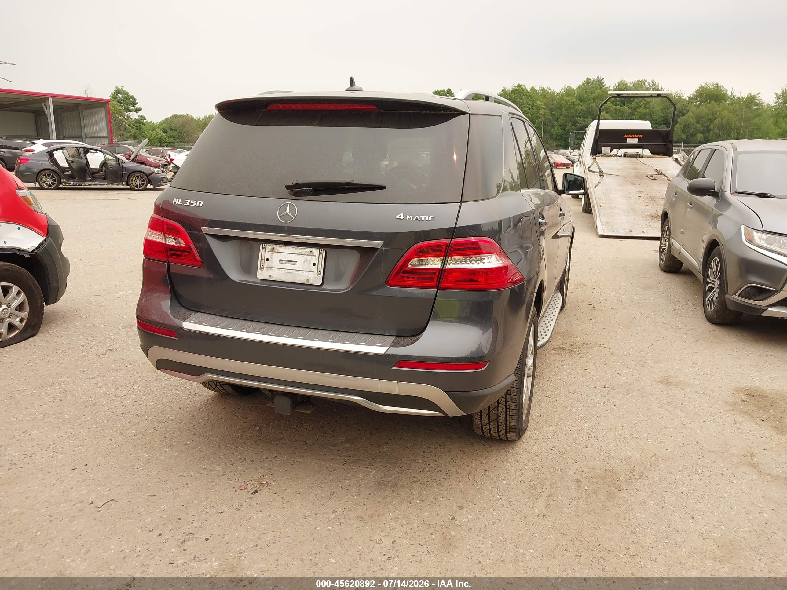 2014 MERCEDES-BENZ ML 350 ML350 4-MATIC