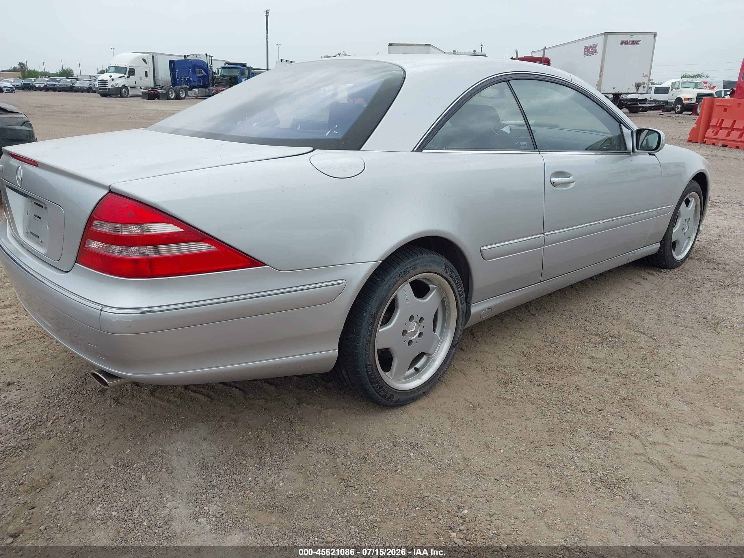 2002 MERCEDES-BENZ CL 500 CL500