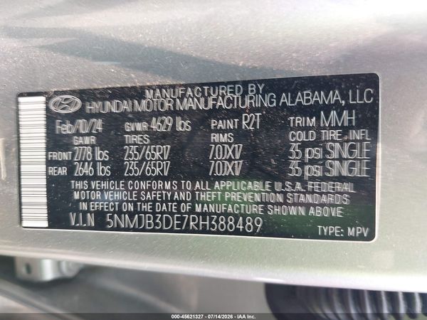 2024 HYUNDAI TUCSON SEL