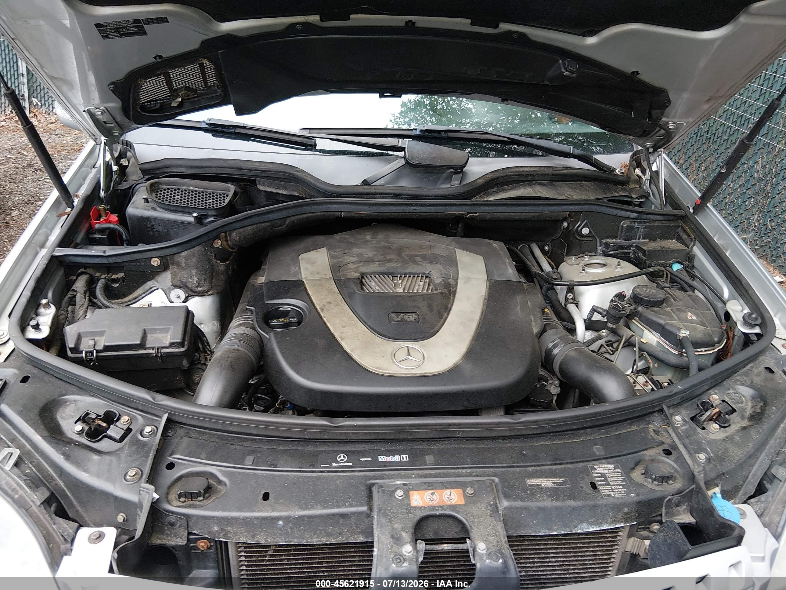 2008 MERCEDES-BENZ M-CLASS ML550 4 MATIC