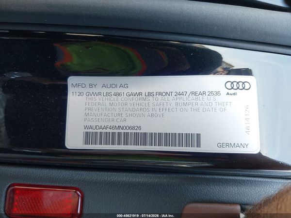2021 AUDI A4