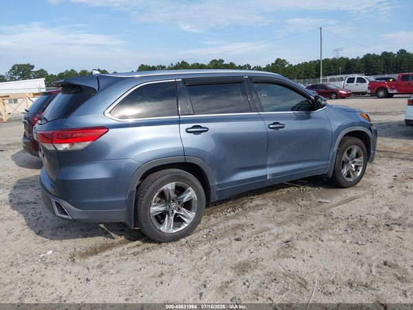 2019 TOYOTA HIGHLANDER LIMITED PLATINUM