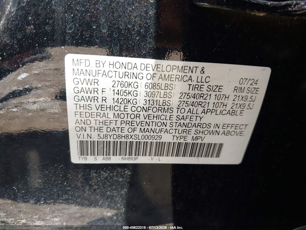 2025 ACURA MDX TYPE S ADVANCE PACKAGE