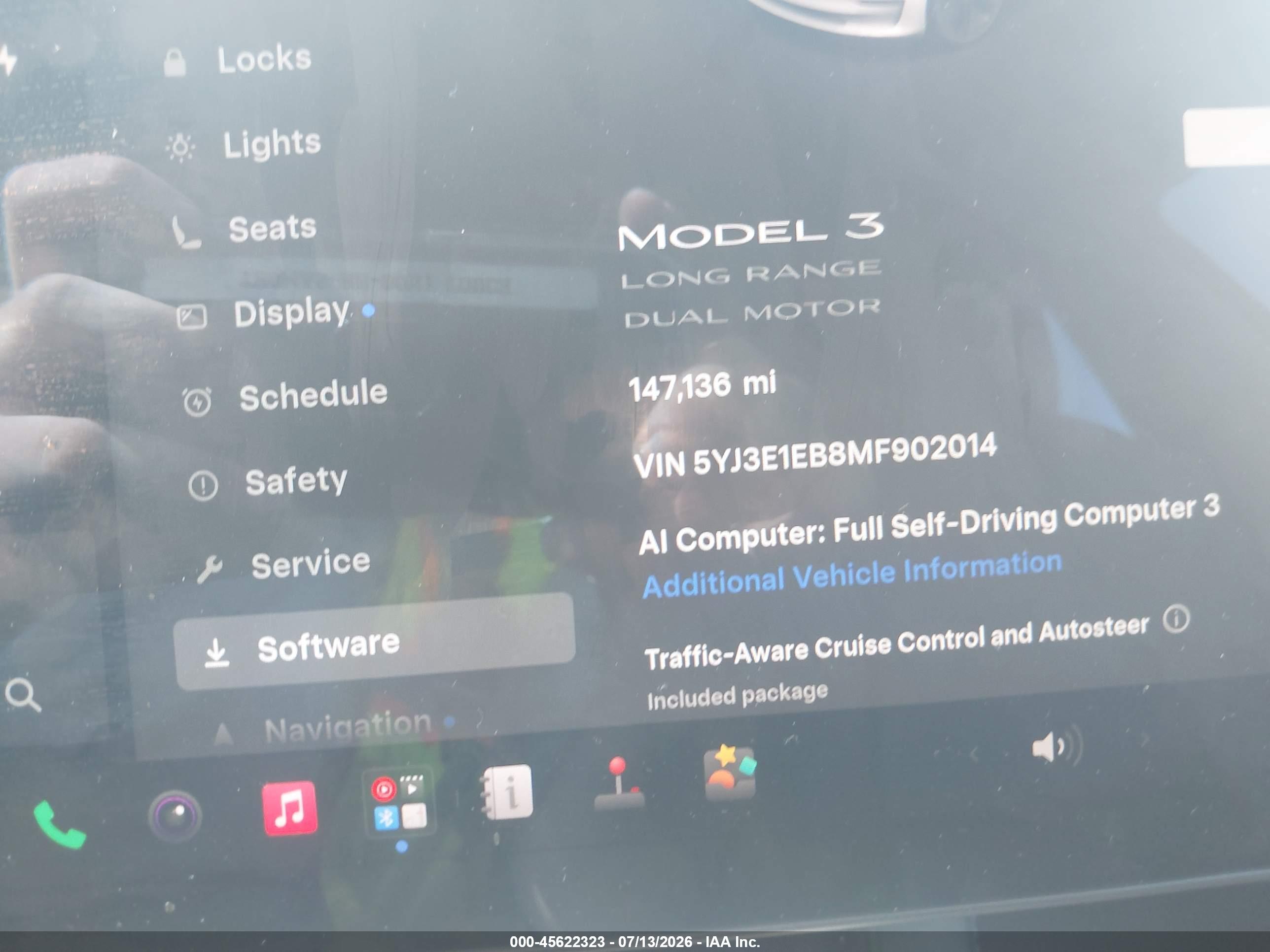2021 TESLA MODEL 3