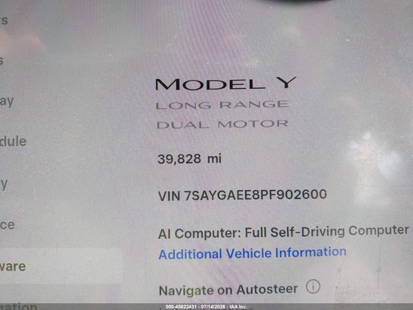 2023 TESLA MODEL Y — I7
