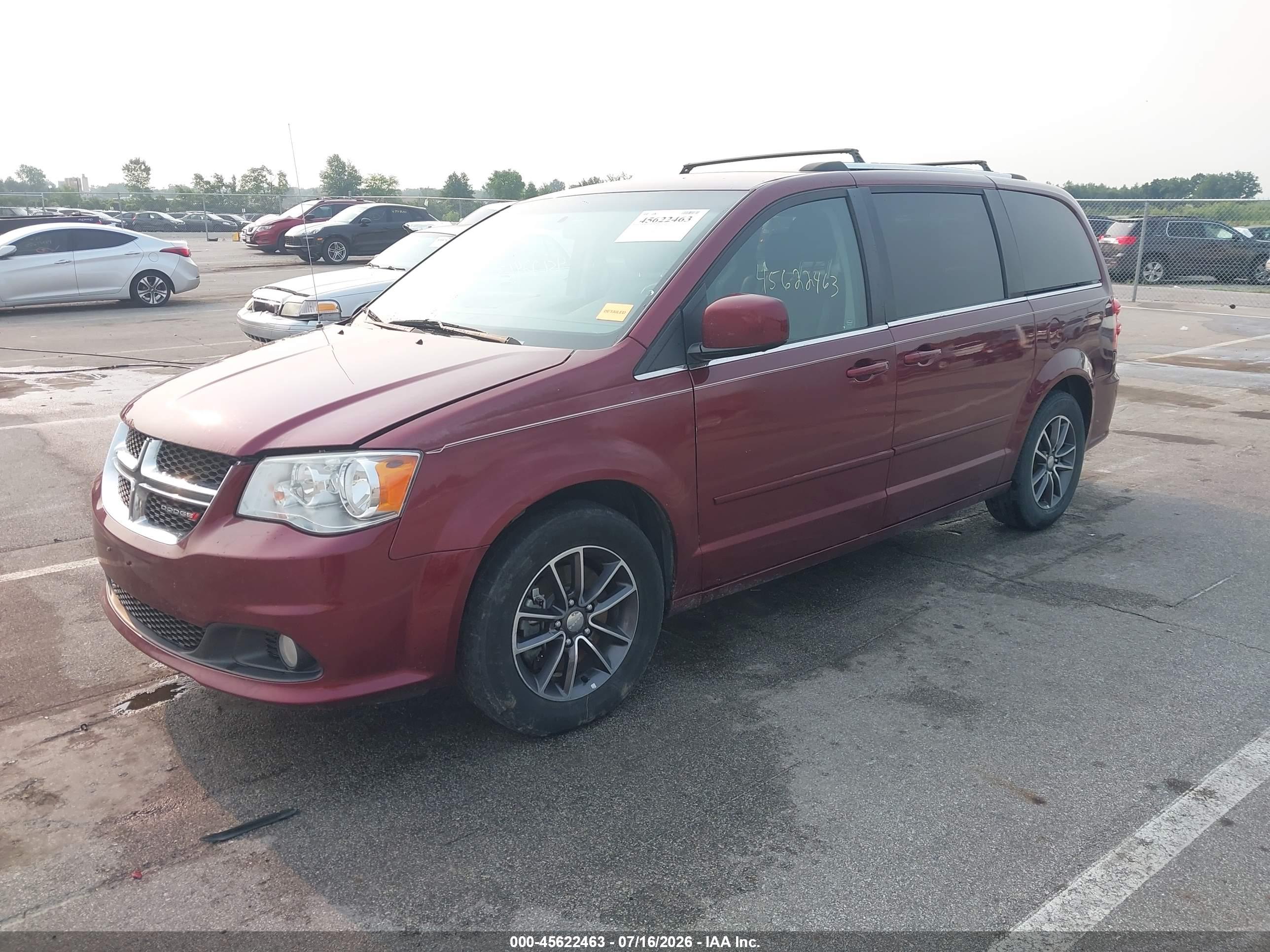 2017 DODGE GRAND CARAVAN SXT — I2