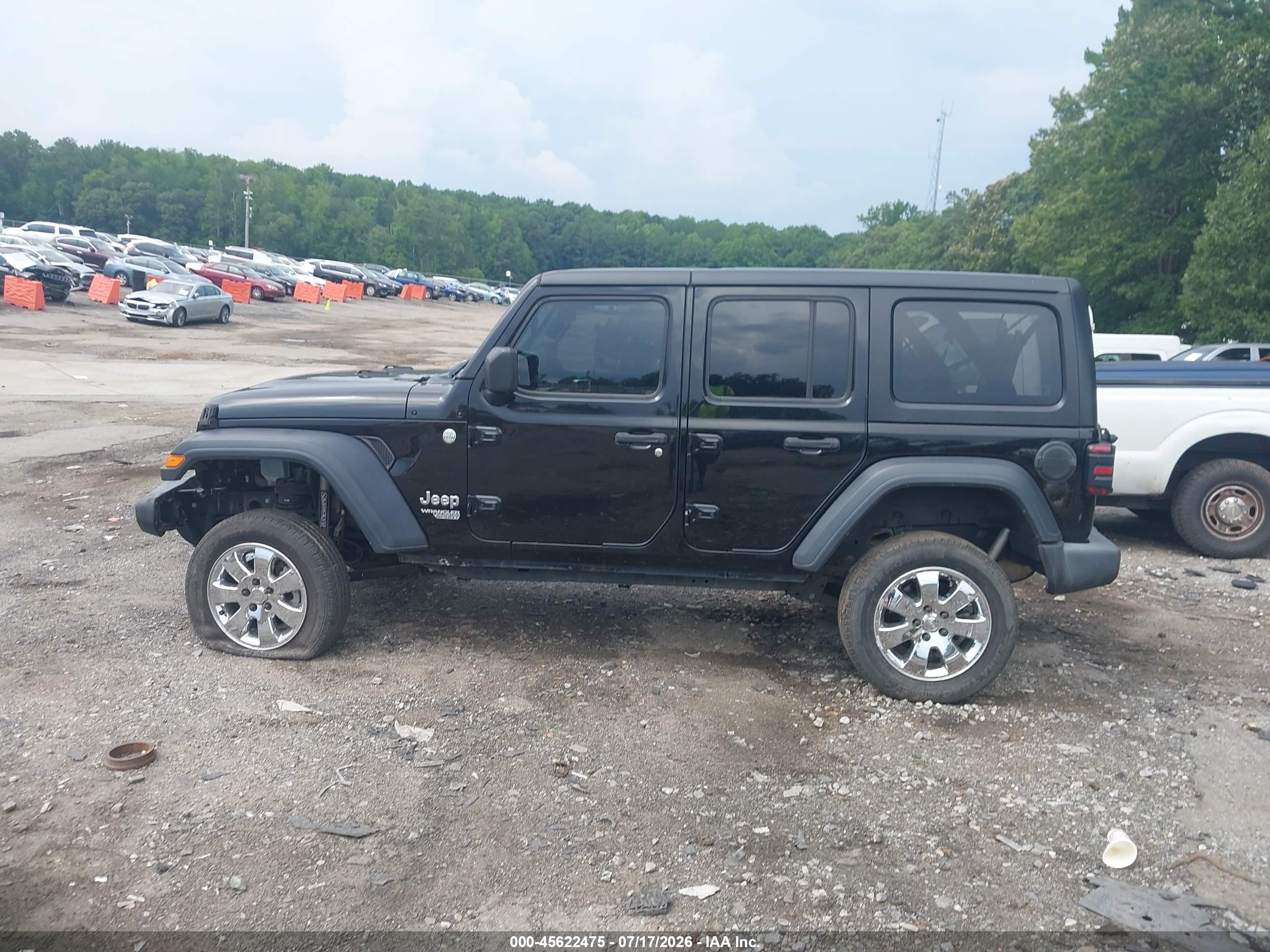 2019 JEEP WRANGLER UNLIMITED SPORT S 4X4