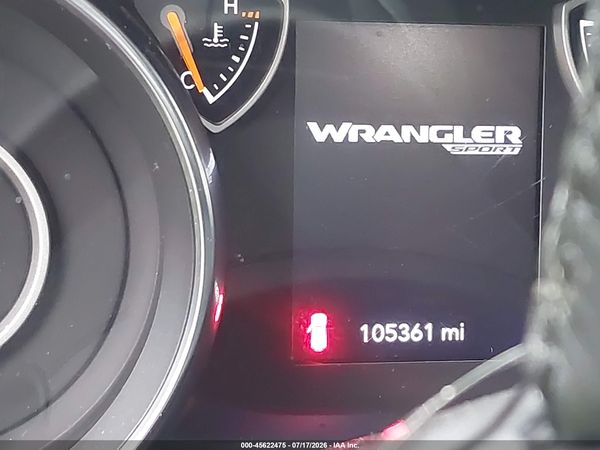 2019 JEEP WRANGLER UNLIMITED SPORT S 4X4