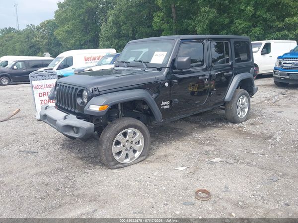 2019 JEEP WRANGLER UNLIMITED SPORT S 4X4