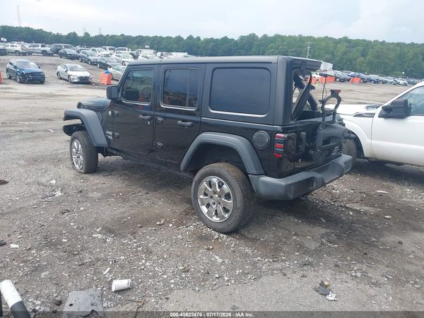 2019 JEEP WRANGLER UNLIMITED SPORT S 4X4