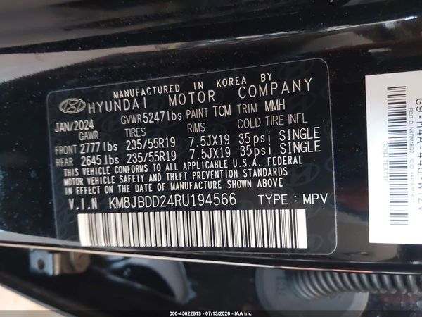 2024 HYUNDAI TUCSON PLUG-IN HYBRID SEL