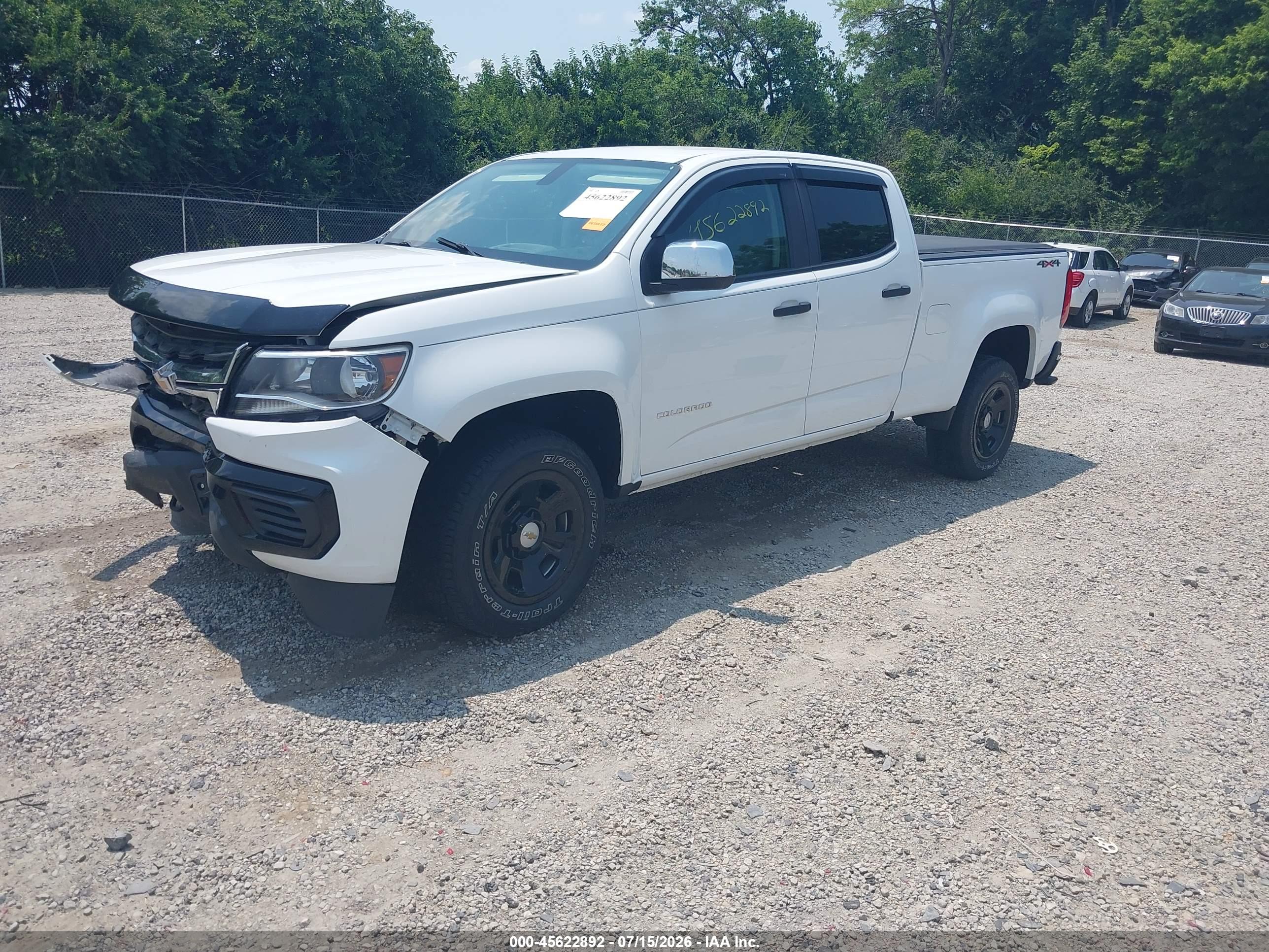2021 CHEVROLET COLORADO WT — I2