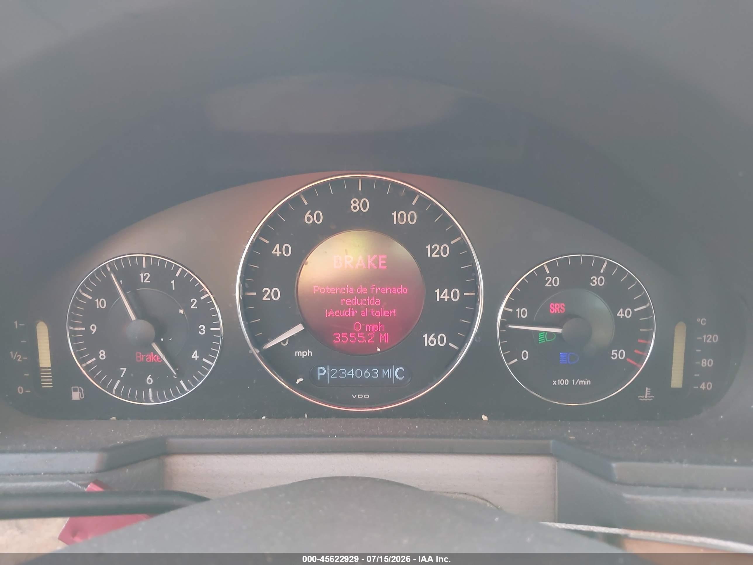 2006 MERCEDES-BENZ E 320 CDI E320 CDI